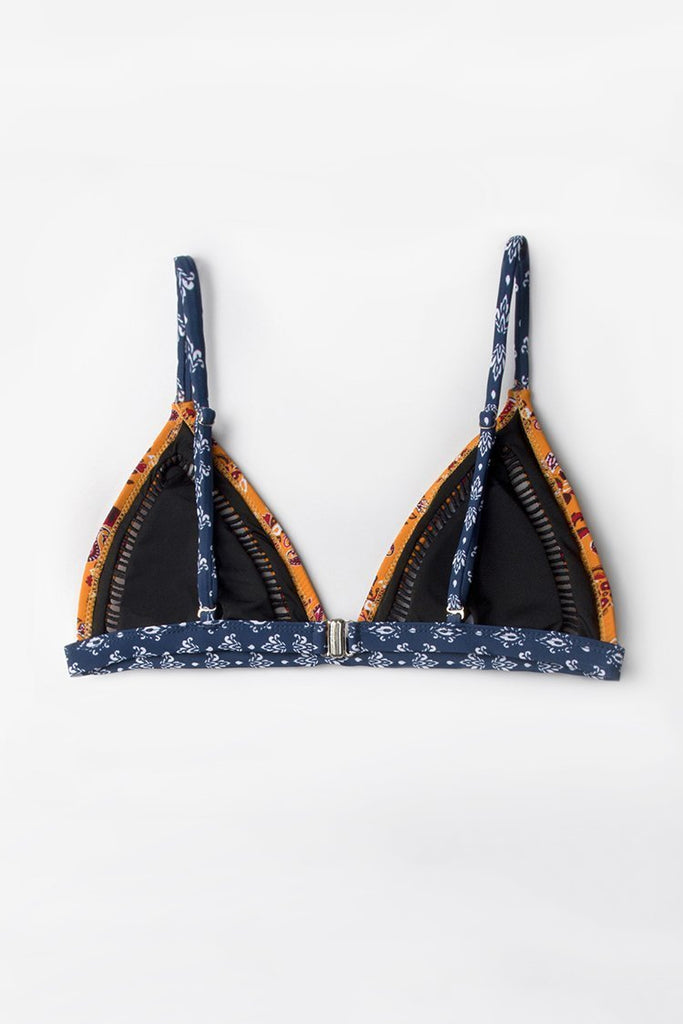 Prague Encounter Triangle Bikini Top